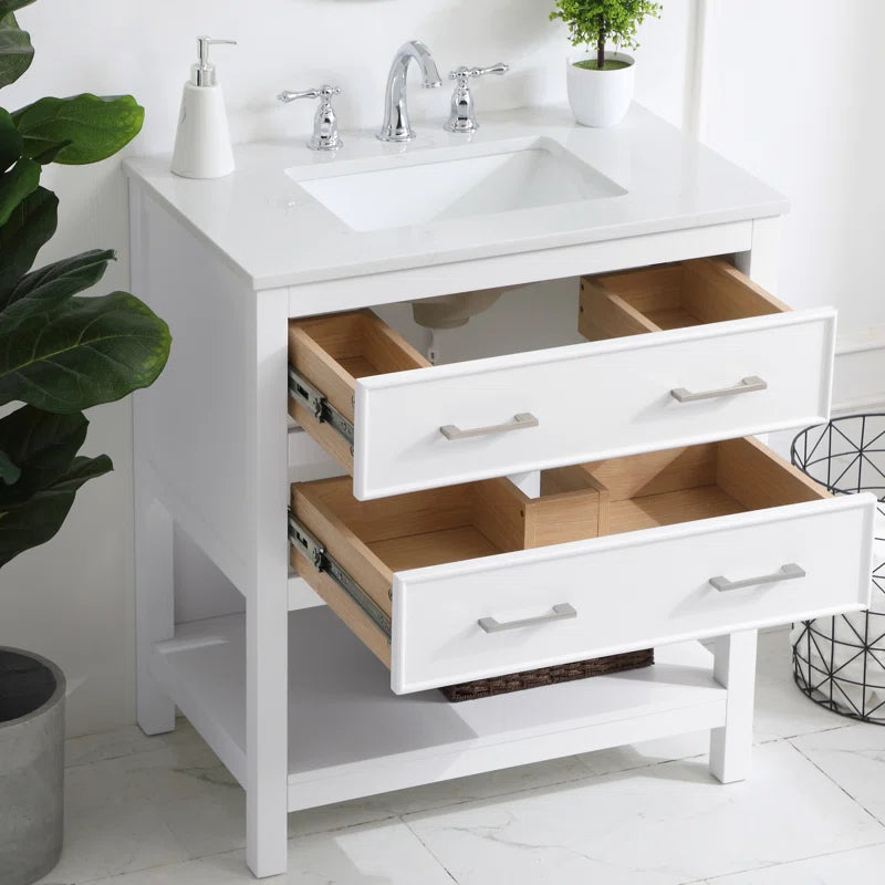 Sinclaire 30" Free-standing Single Bathroom Vanity Set