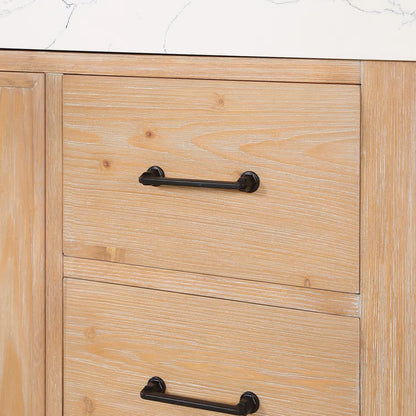 Ambree 48'' Single Bathroom Vanity with Composite Stone Top