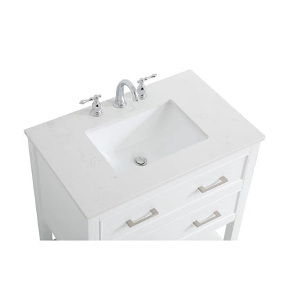 Sinclaire 30" Free-standing Single Bathroom Vanity Set