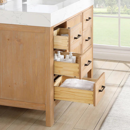 Ambree 48'' Single Bathroom Vanity with Composite Stone Top