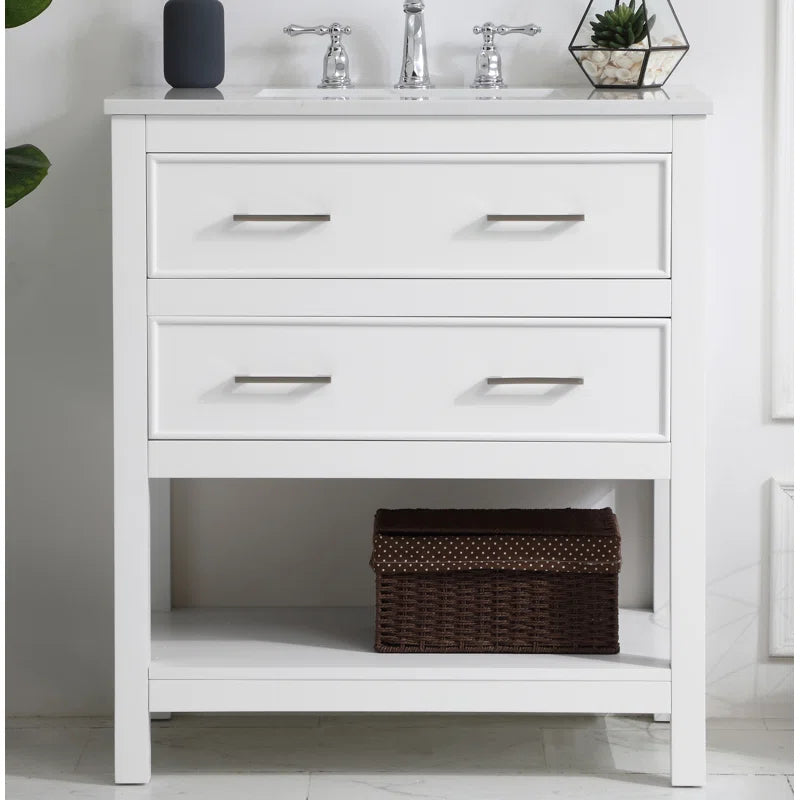 Sinclaire 30" Free-standing Single Bathroom Vanity Set