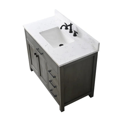 Ajhane 42" Single Bathroom Vanity Set