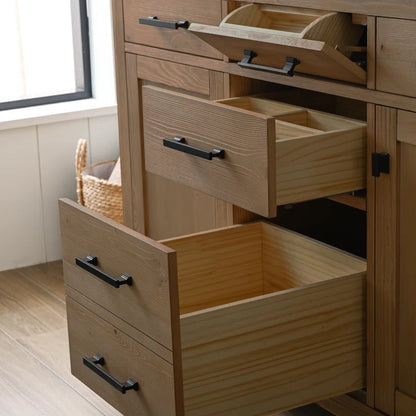 Ajiya 54" Double Bathroom Vanity Set