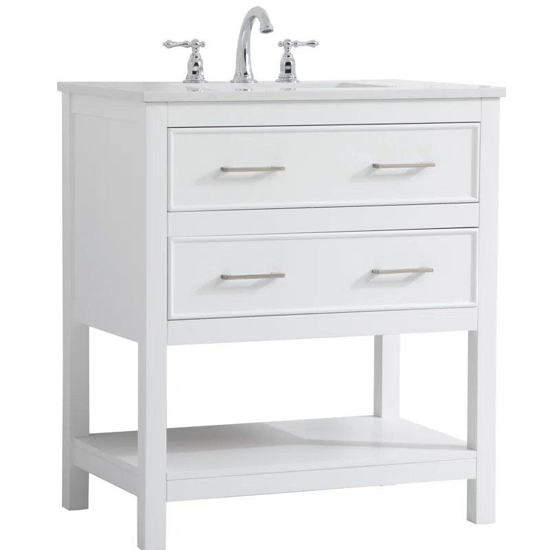 Sinclaire 30" Free-standing Single Bathroom Vanity Set