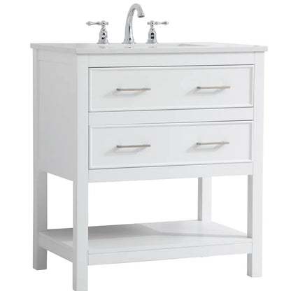 Sinclaire 30" Free-standing Single Bathroom Vanity Set