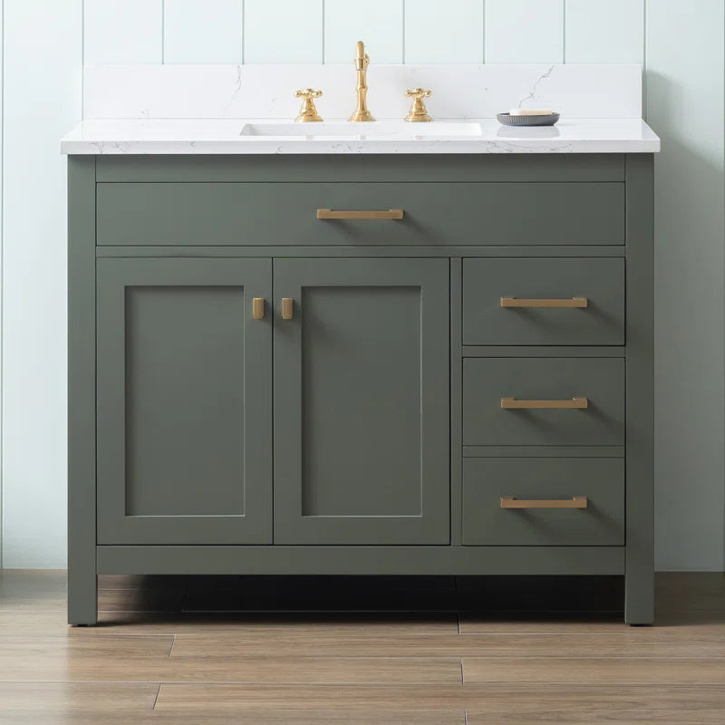 Ajhane 42" Single Bathroom Vanity Set