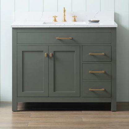 Ajhane 42" Single Bathroom Vanity Set