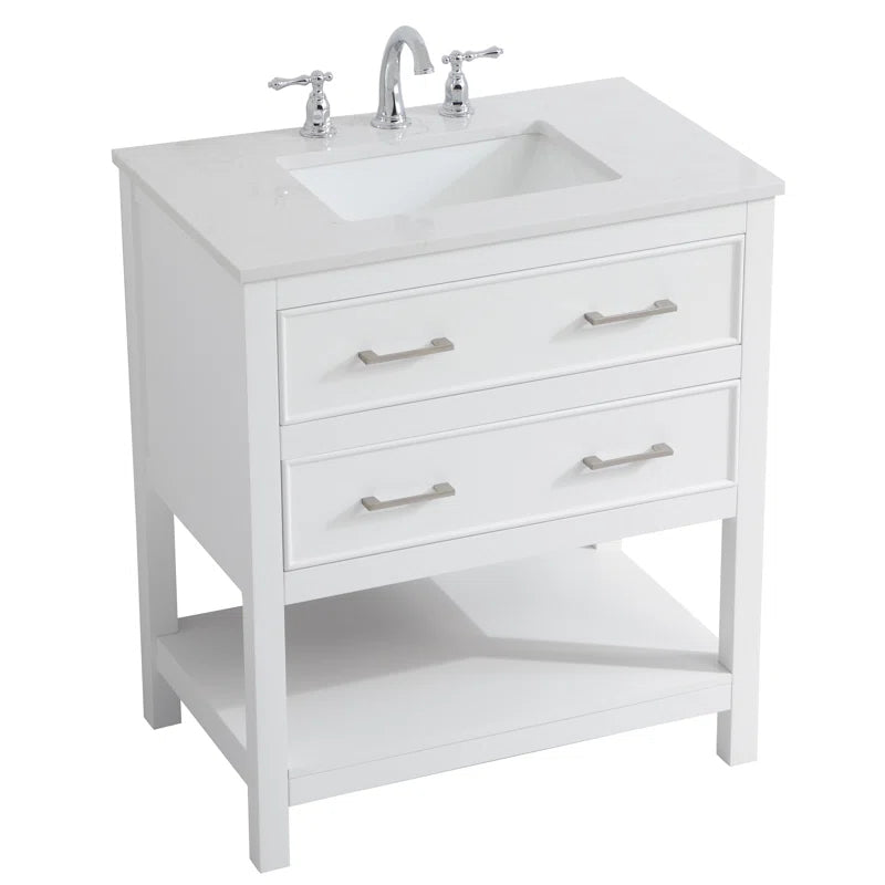 Sinclaire 30" Free-standing Single Bathroom Vanity Set