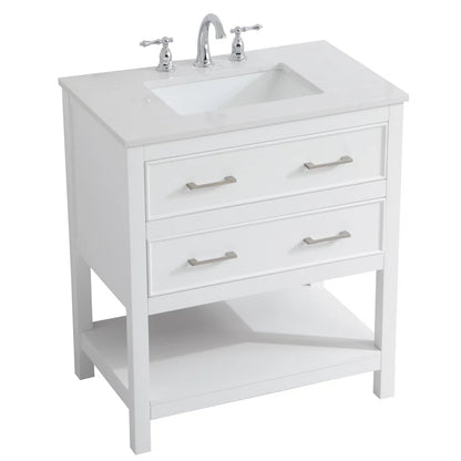 Sinclaire 30" Free-standing Single Bathroom Vanity Set