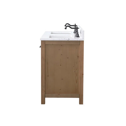Ajiya 54" Double Bathroom Vanity Set