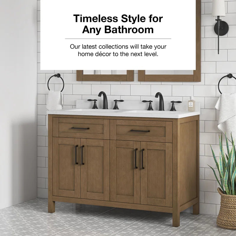 OVE Decors Tahoe 48" Double Bathroom Vanity